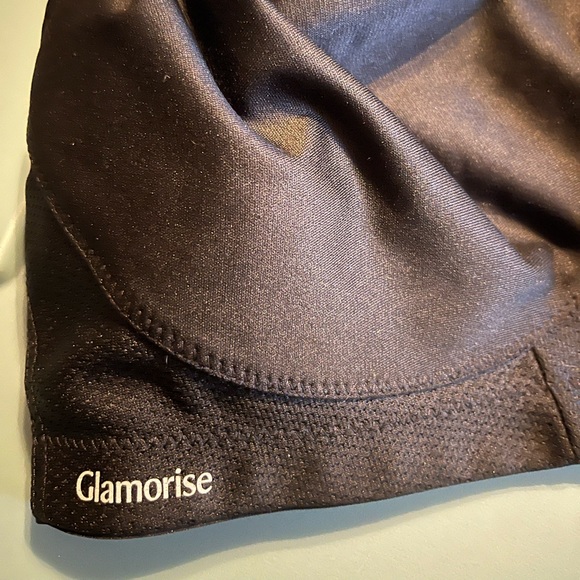 Glamorise 36DD Black Wireless Bra - Picture 3 of 4